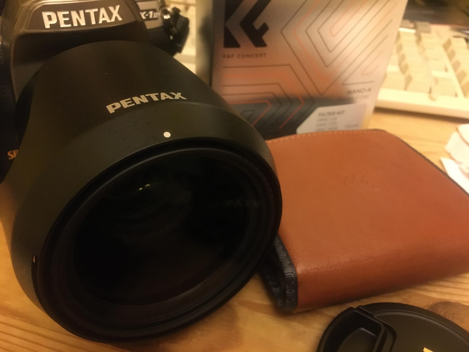 K&F Concept 58mm UV/CPL/ND Lens Filter Kit (3 Pieces)-18 Multi-Layer Coatings, UV Filter + Polarizer Filter + Neutral Density Filter (ND4) + Cleaning Cloth+ Filter Pouch for Camera Lens (K-Series) FS302 customer photo 1