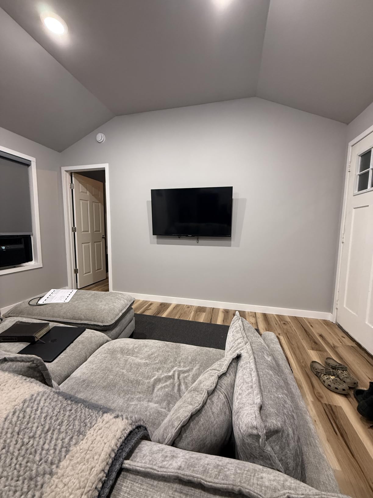 Mounting Dream TV Wall Mount for 42-86 Inch TVs, Tilting TV Mount Bracket | with Level Adjustment, Fits 16