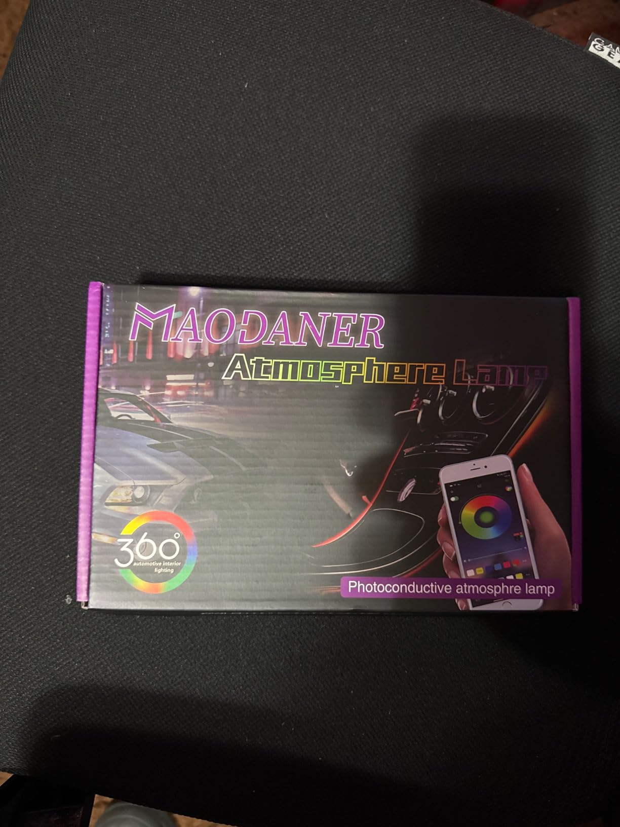 MAODANER Car LED Interior Strip Light, 16 Million Colors 5 in 1 with 236 inches Fiber Optic, Multicolor RGB Sound Active Automobile Atmosphere Ambient Lighting Kit - Wireless Bluetooth APP Control customer photo 2