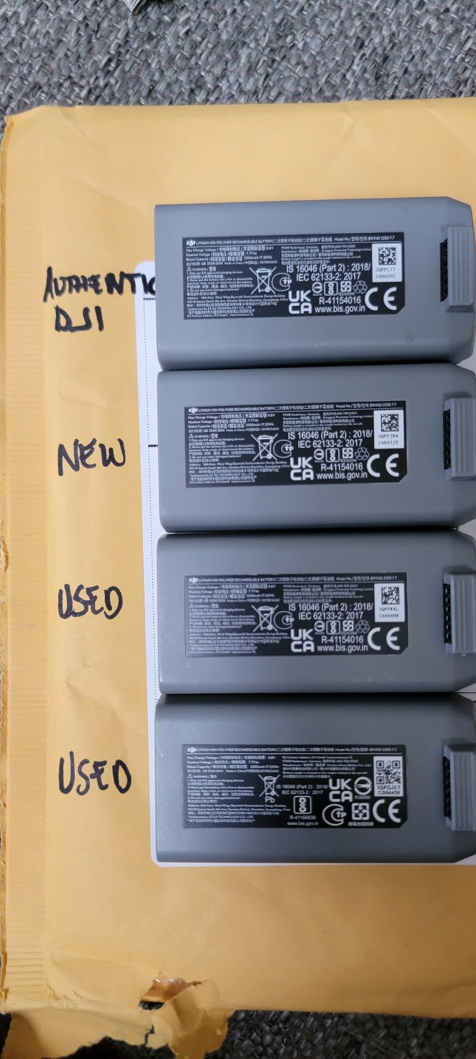 DJI Mini 2 Intelligent Flight Battery for Mini 2, Mini SE, Mini 4K, Mini 2 SE | 2250 Mah Li-Ion Battery for DJI Mini 2/mini Se and Mini 4K and Mini 2 Se, Up to ~31 Minute Flight, Mpn Cp.ma.00000326.01 customer photo 1