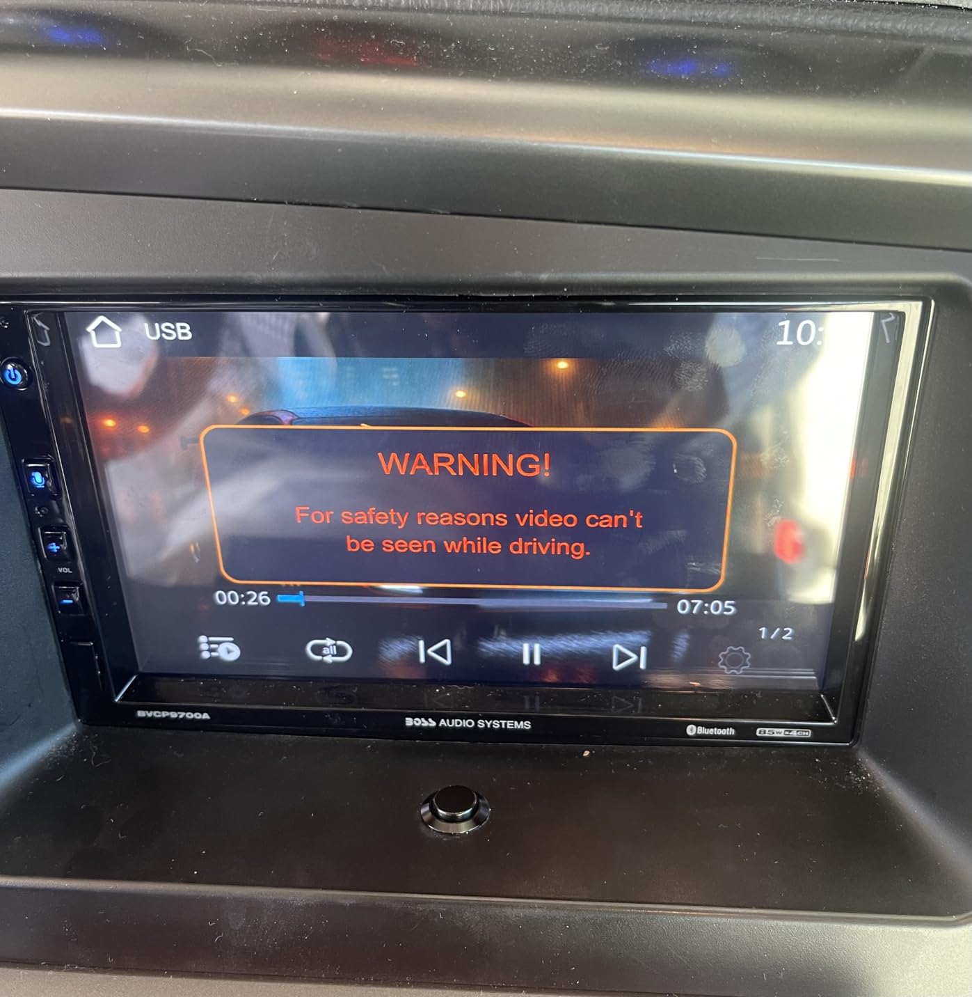 BOSS Audio Systems BVCP9700A CarPlay Android Car Stereo, 7 Inch Touchscreen customer photo 2