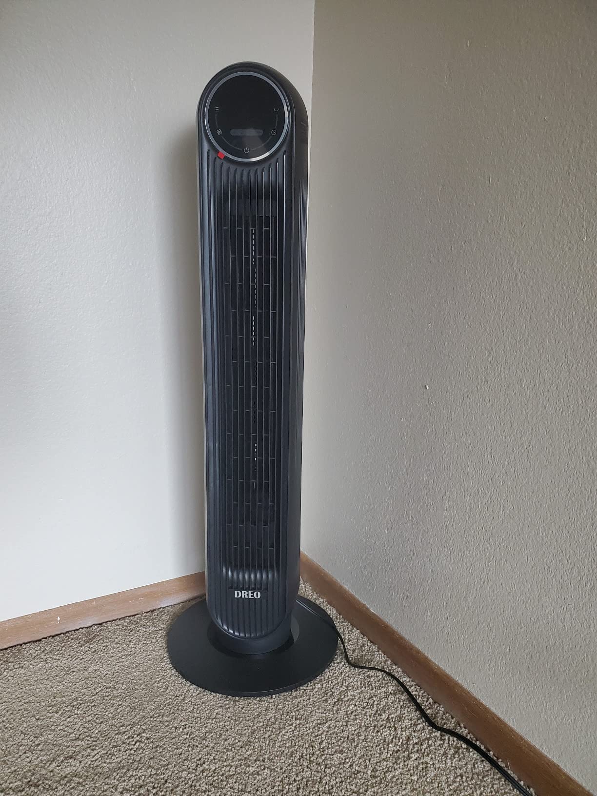 DREO Tower Fan for Bedroom, 28ft/s High Velocity, 9 Speeds, DC Motor | 2026 Upgraded Ultra-Quiet Fan,4 Modes, 12H Timer, 90° Oscillating Cooling Standing Fan for Indoor Home Office Room, 42 inch customer photo 2