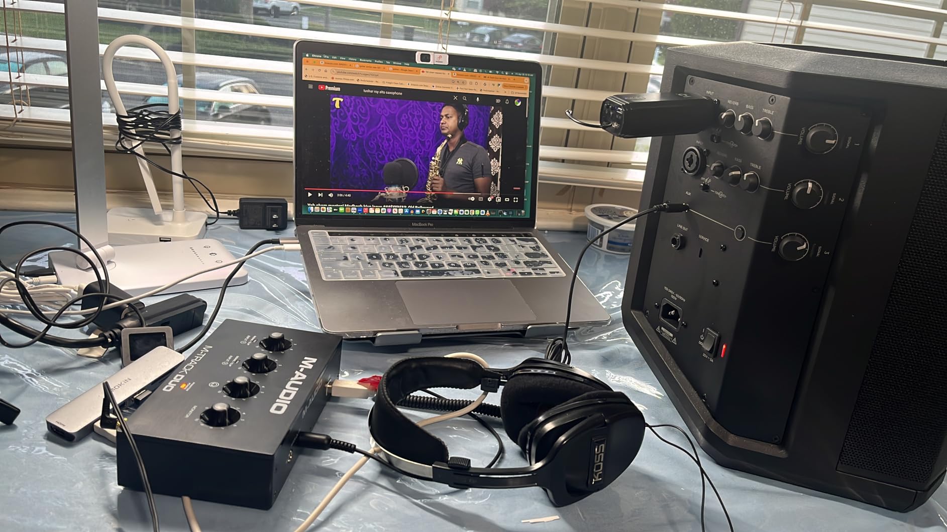 M-AUDIO M-Track Duo USB Audio Interface for Recording, Streaming and Podcasting with Dual XLR, Line and DI Inputs, plus a Software Suite Included customer photo 1