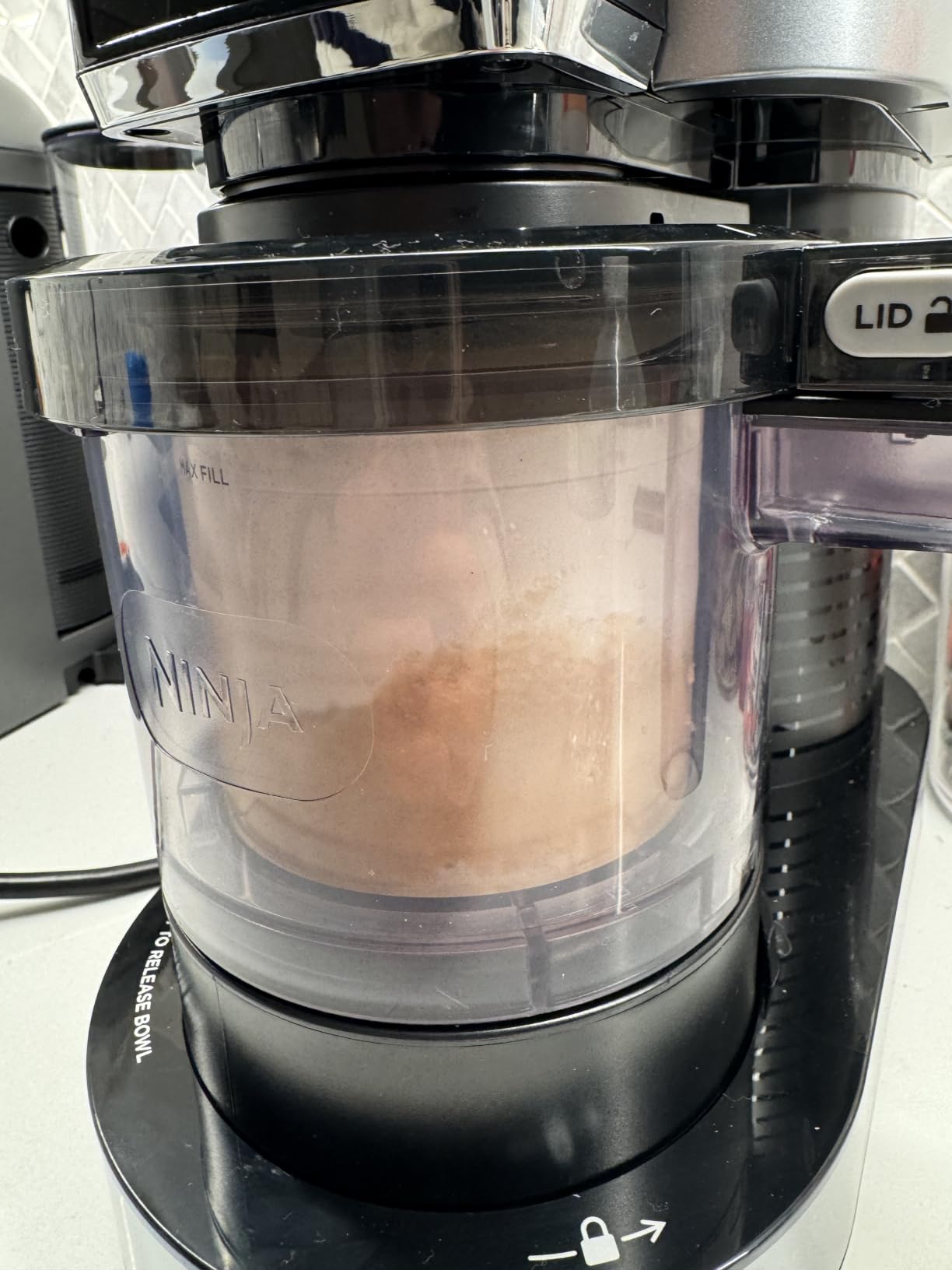 Ninja CREAMi 7-in-1 Ice Cream Maker, Ice Cream, Gelato and more, NC301 | Ninja CREAMi transforms frozen bases into ice cream, sorbet and milkshakes at a button touch, from healthy to indulgent customer photo 1