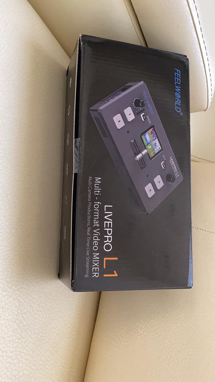 FEELWORLD LIVEPRO L1 V1 4X HDMI 1x SDI Multi Camera Video Mixer Switcher | 2