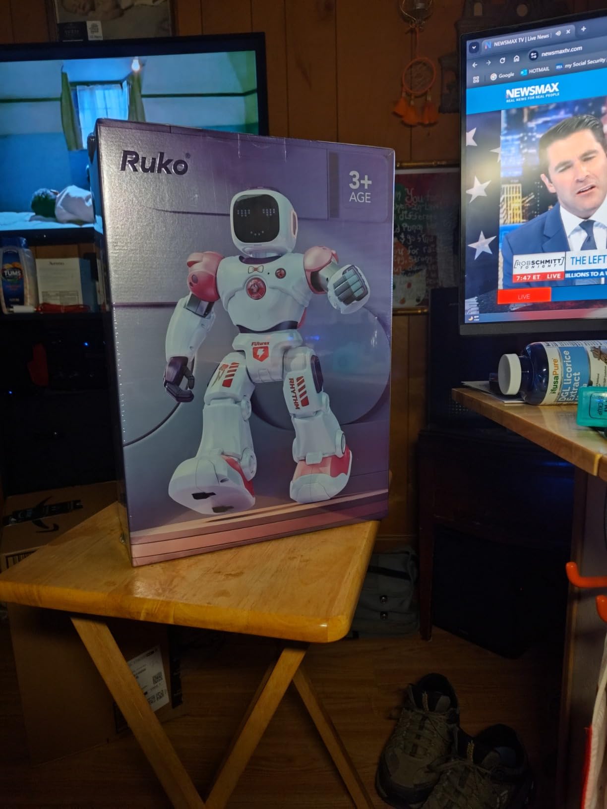 Ruko 1088 Programmable Robot Toy for Kids, STEM Learning Gift, Gold | Large Interactive Robot with Remote Control, App Control, Birthday Gift for Boys & Girls Ages 4 5 6 7 8 9 customer photo 2