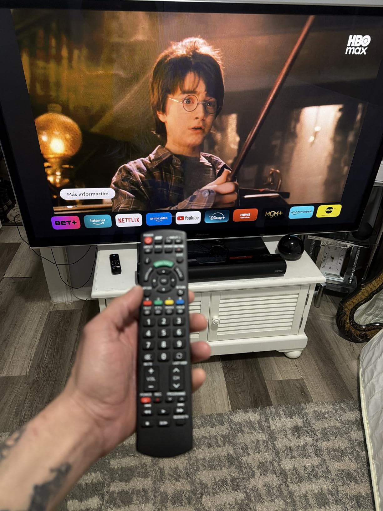 Universal Remote Control for Panasonic TV Remote Control Works for All Panasonic Plasma Viera HDTV 3D LCD LED TV/DVD Player/AV Receiver - No Program Needed customer photo 1