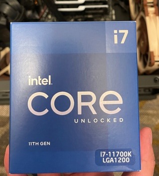 Intel Core i7-11700K Desktop Processor 8 Cores up to 5.0 GHz Unlocked LGA1200 (Intel 500 Series & Select 400 Series Chipset) 125W customer photo 1