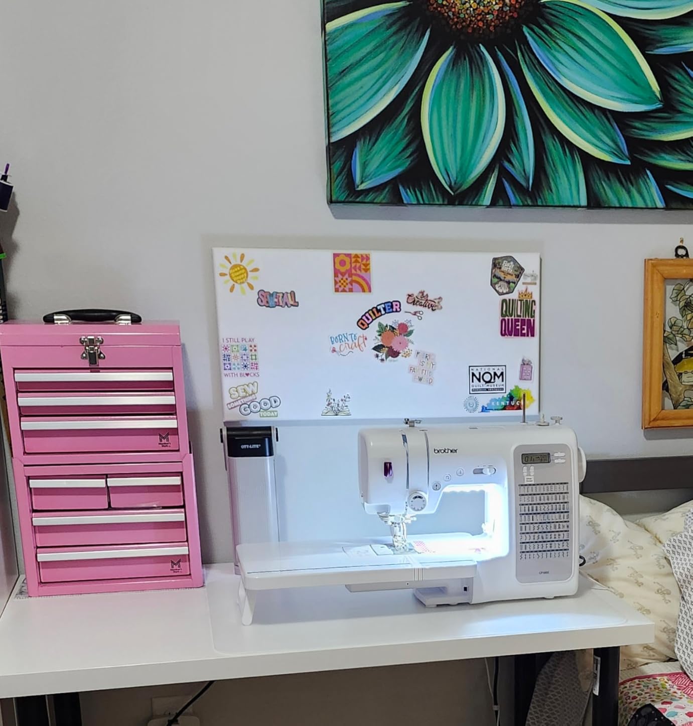 Brother CP100X Computerized Sewing and Quilting Machine, 100 Stitches, LCD Display customer photo 1