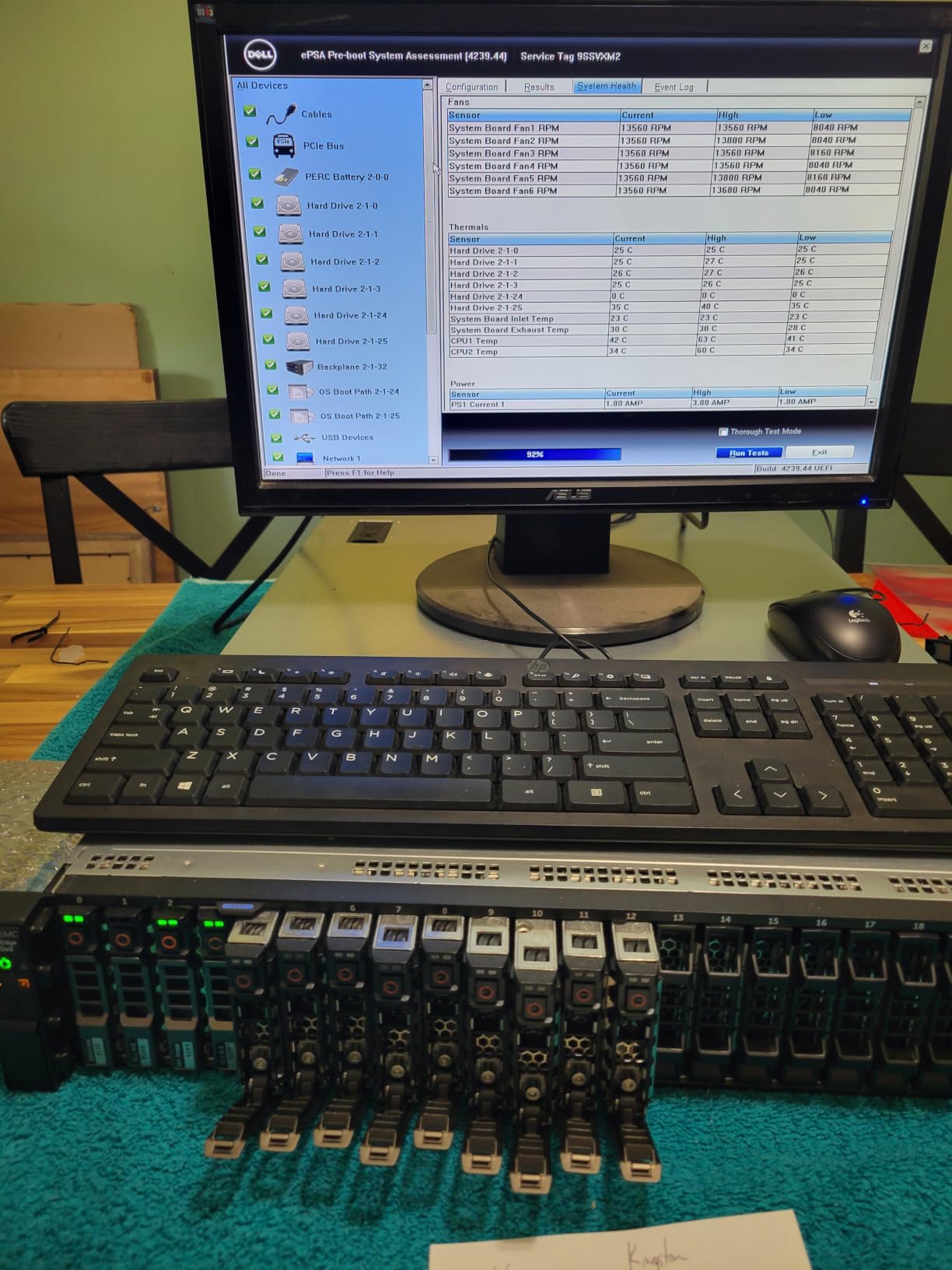 Dell PowerEdge R730xd Server 24B SFF 2U, 2X Intel Xeon E5-2690 v4 2.6Ghz (28-cores Total), 128GB DDR4 RAM, 4X 1.2TB 10K SAS 2.5