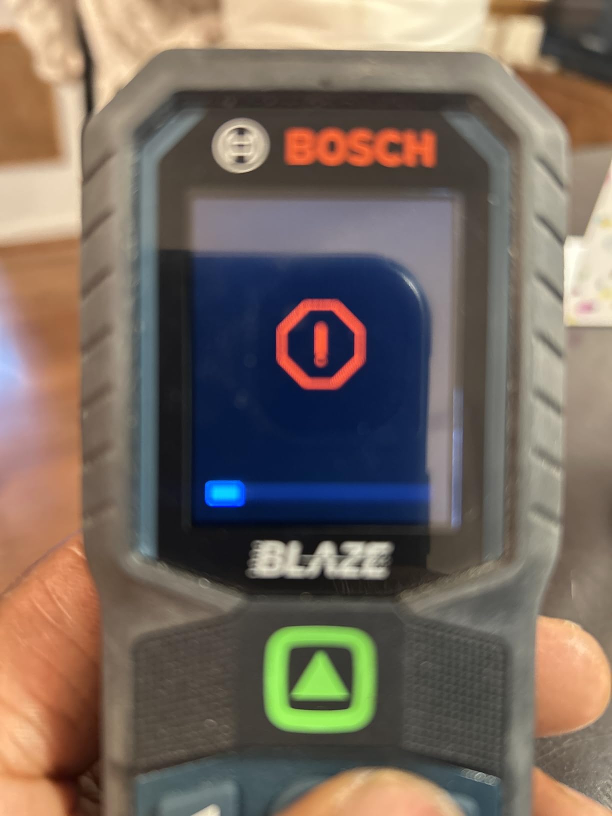 BOSCH PRO GLM165-25G Blaze Green-Beam 165 Ft. Laser Measure | Real-time measurement, backlit color display, 1/16 in. accuracy, contractors, stable mounting, surveying, construction customer photo 1