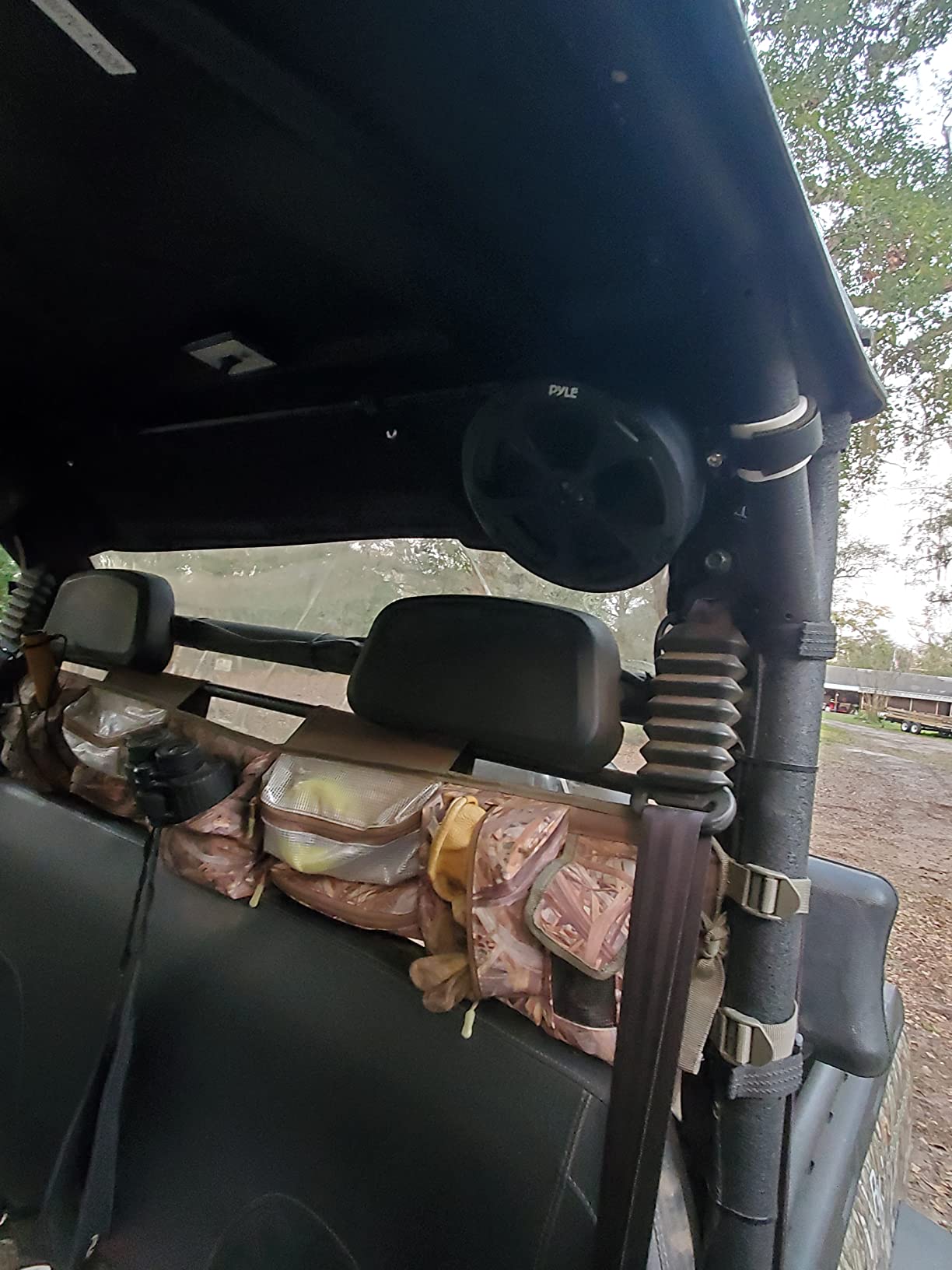 PYLE Marine Speakers, Boat Speakers, 1000W 5.25 Inch, Waterproof Off-Road System, 2-Channel Amp, Full Range Stereo, ATV/UTV/Jeep, Includes Mounting Brackets & Wiring, IP-X45 Rated, PLUTV52CH customer photo 1