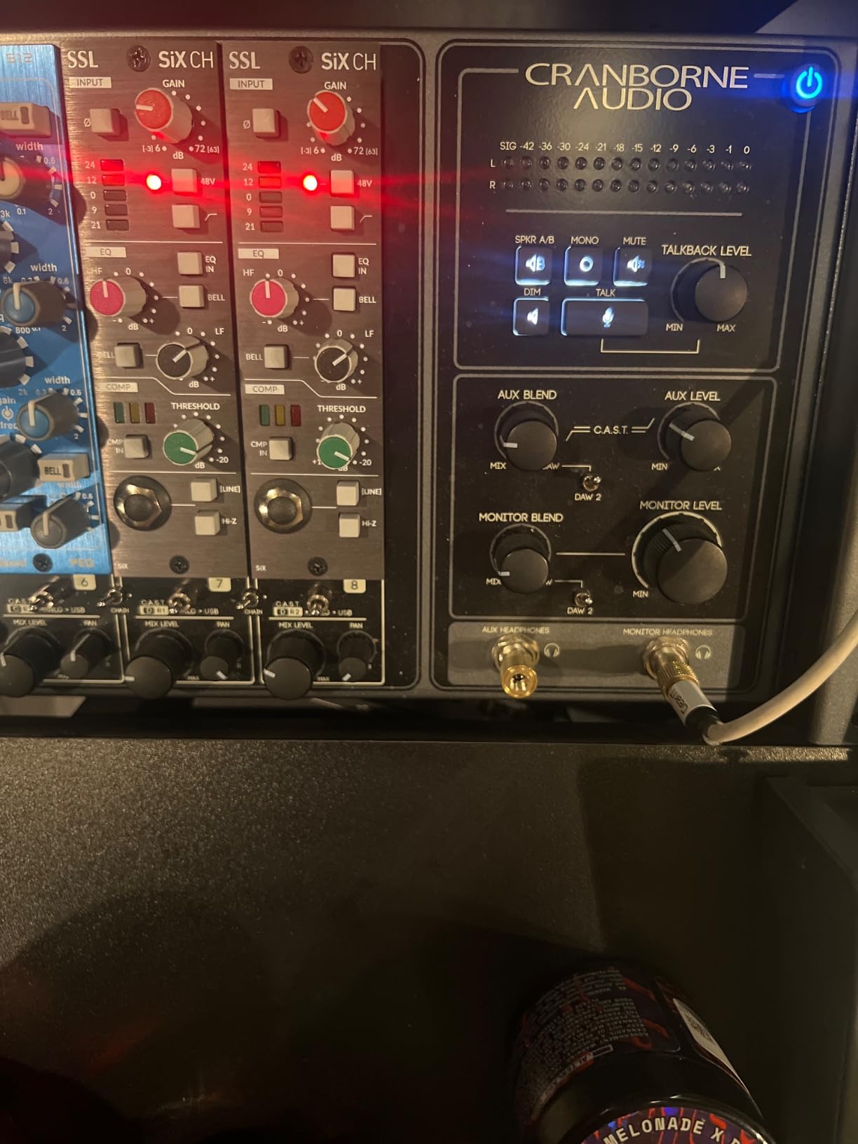 Solid State Logic SiX Channel Strip 500 Series - Mic-Pre, EQ, and Single Knob Compressor customer photo 1