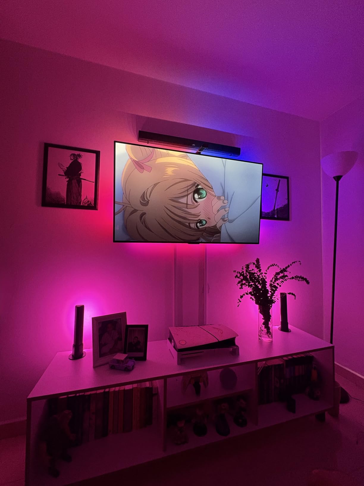 Govee Smart Light Bar, RGBICWW TV Lights for Living Room, Gaming, Black | Compatible with SmartThings, Matter, Alexa, LED Light Bar with Scene and Music Modes for Living Room, Gaming, PC, App Control customer photo 2