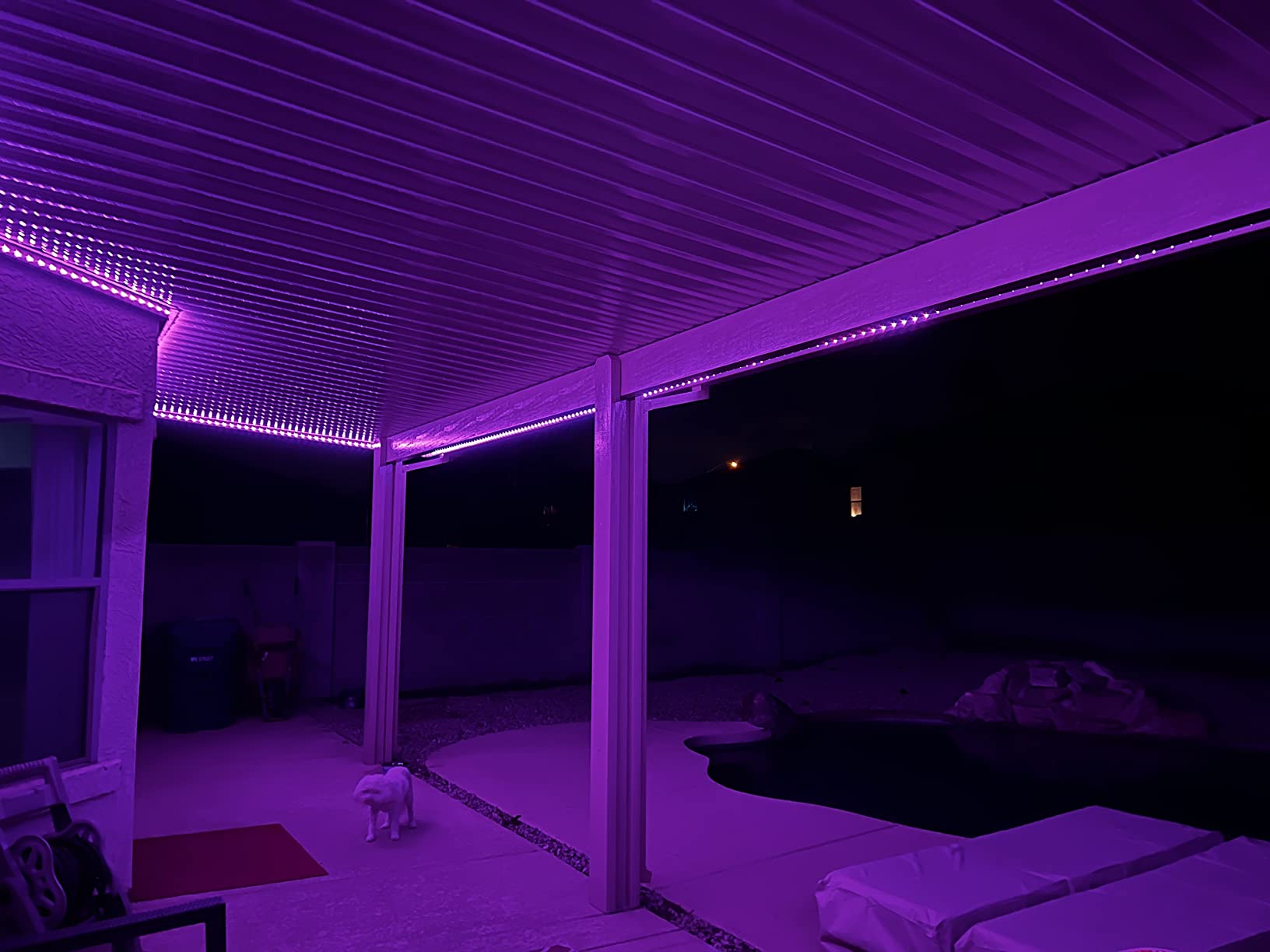 VOLIVO 100FT LED Strip Lights for Bedroom RGB Color Changing Bluetooth App Control Music Sync customer photo 1