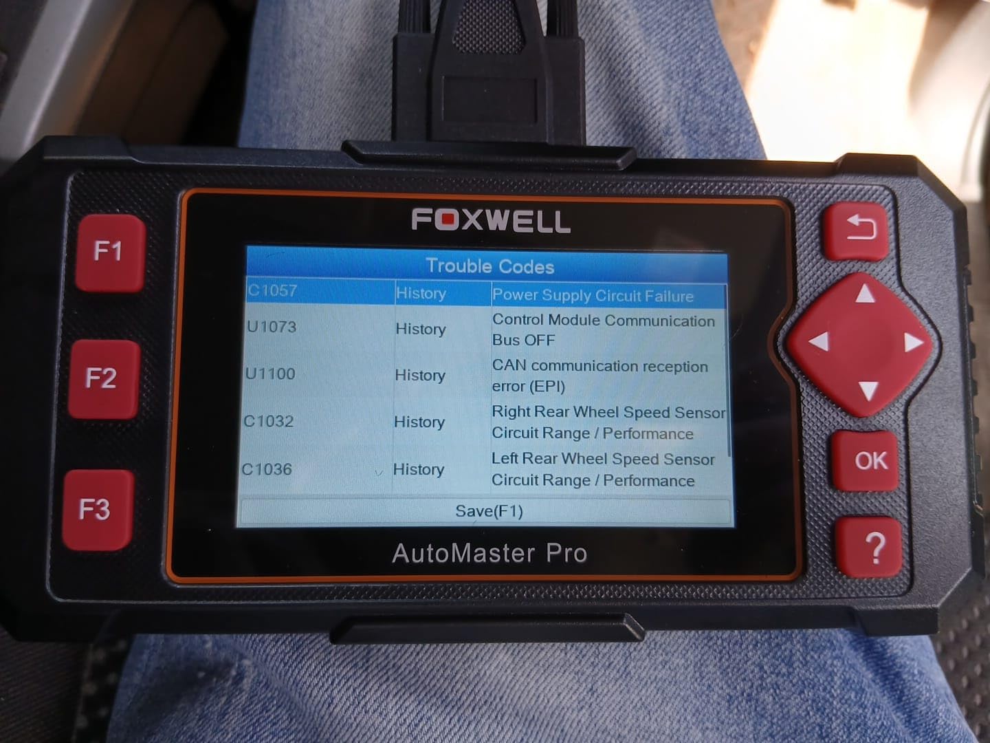 FOXWELL OBD2 Scanner Diagnostic Tool NT604, ABS/SRS/Transmission/Check Engine Code Reader customer photo 1