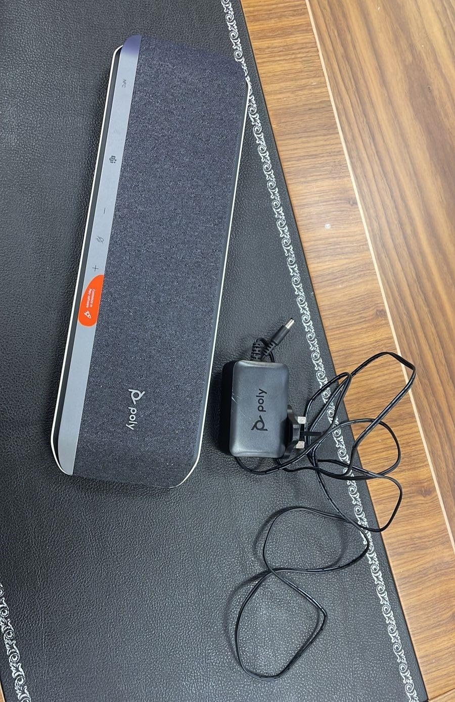 Poly - Sync 60 Smart Speakerphone for Conference Rooms (Plantronics) - Connect to PC/Mac via Combined USB-A/USB-C Cable, Smartphones via Bluetooth - Works with Teams (Certified), Zoom & More customer photo 1