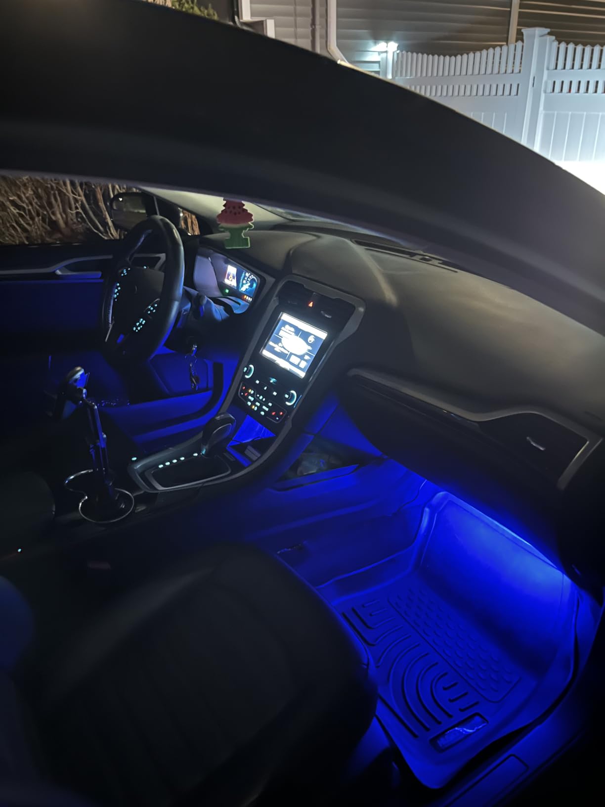 Interior Car Lights Keepsmile Car Accessories APP Control with Remote Music Sync Color Change RGB Under Dash Lighting with Charger 12V LED Lights Running Board Lights customer photo 1