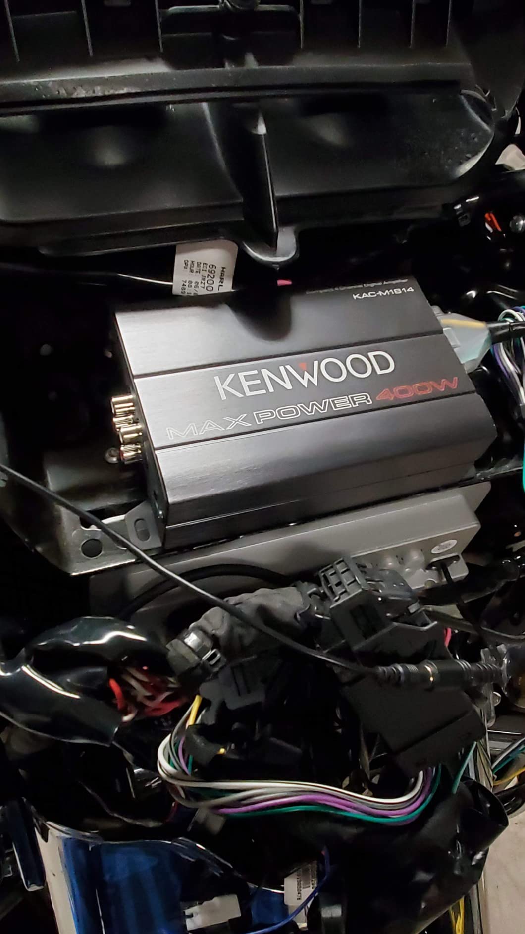 Kenwood KAC-M1814 4-Channel Compact Bridgeable Marine/Motorsports 400W Max Power Digital Amplifier customer photo 1