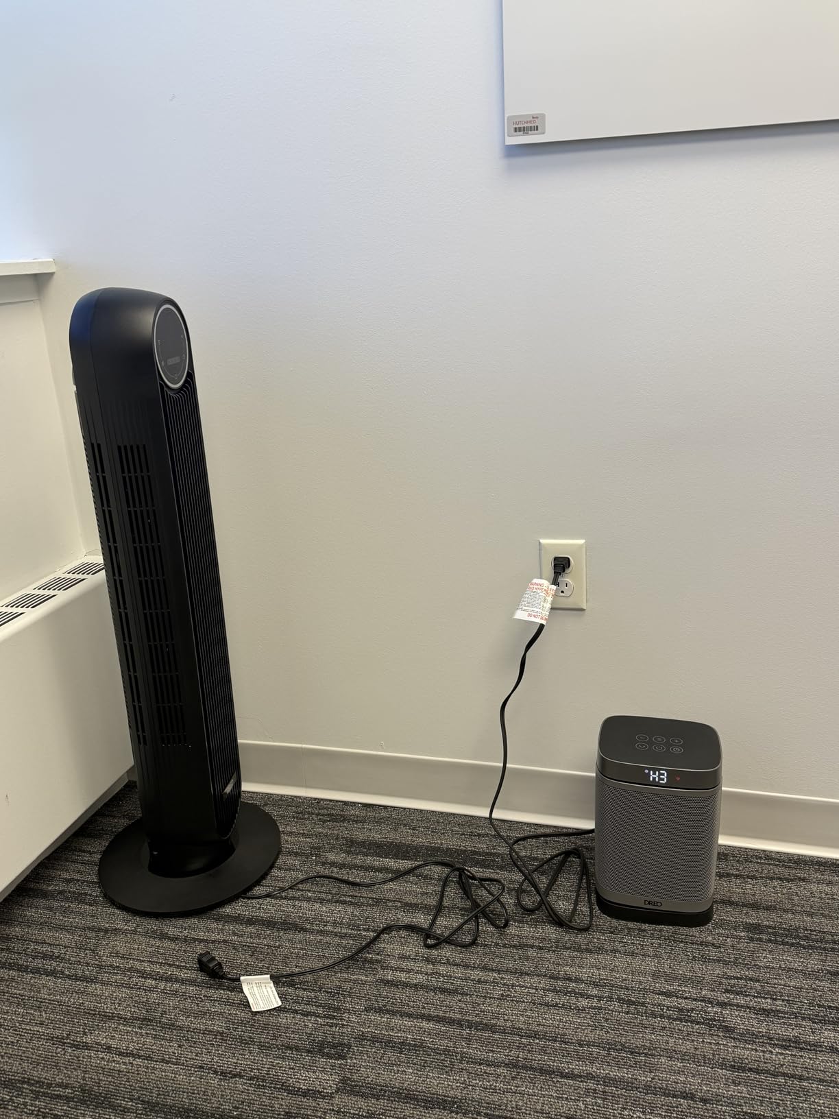 DREO Space Heater, Portable Electric Heaters for Indoor Use with Thermostat | 70°Oscillation, Remote, ECO, 12H Timer, 5 Modes, Safe Quiet Room Heater for Bedroom, 1500W PTC Ceramic Heater for Office customer photo 2