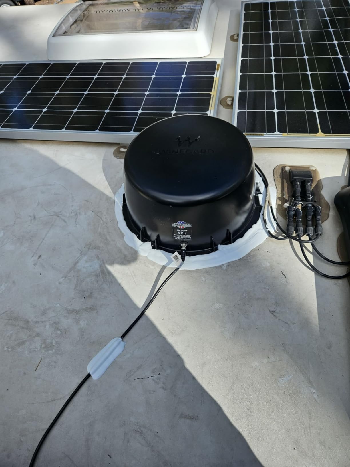 Winegard AR2-V2S Air 360+ V2.S - Outdoor HDTV RV Antenna with Satellite Port Wi-Fi and Cellular Ready customer photo 1