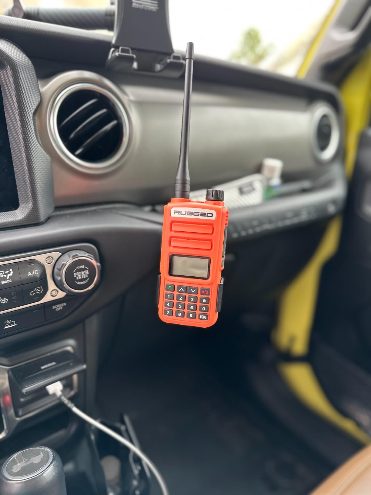 Rugged Radios GMR2 Plus GMRS Handheld Radio for Off-Road & Camping | 22 GMRS Channels, NOAA Weather, Rechargeable Battery, Long-Range Antenna, FM Radio, Flashlight & USB Charging customer photo 1
