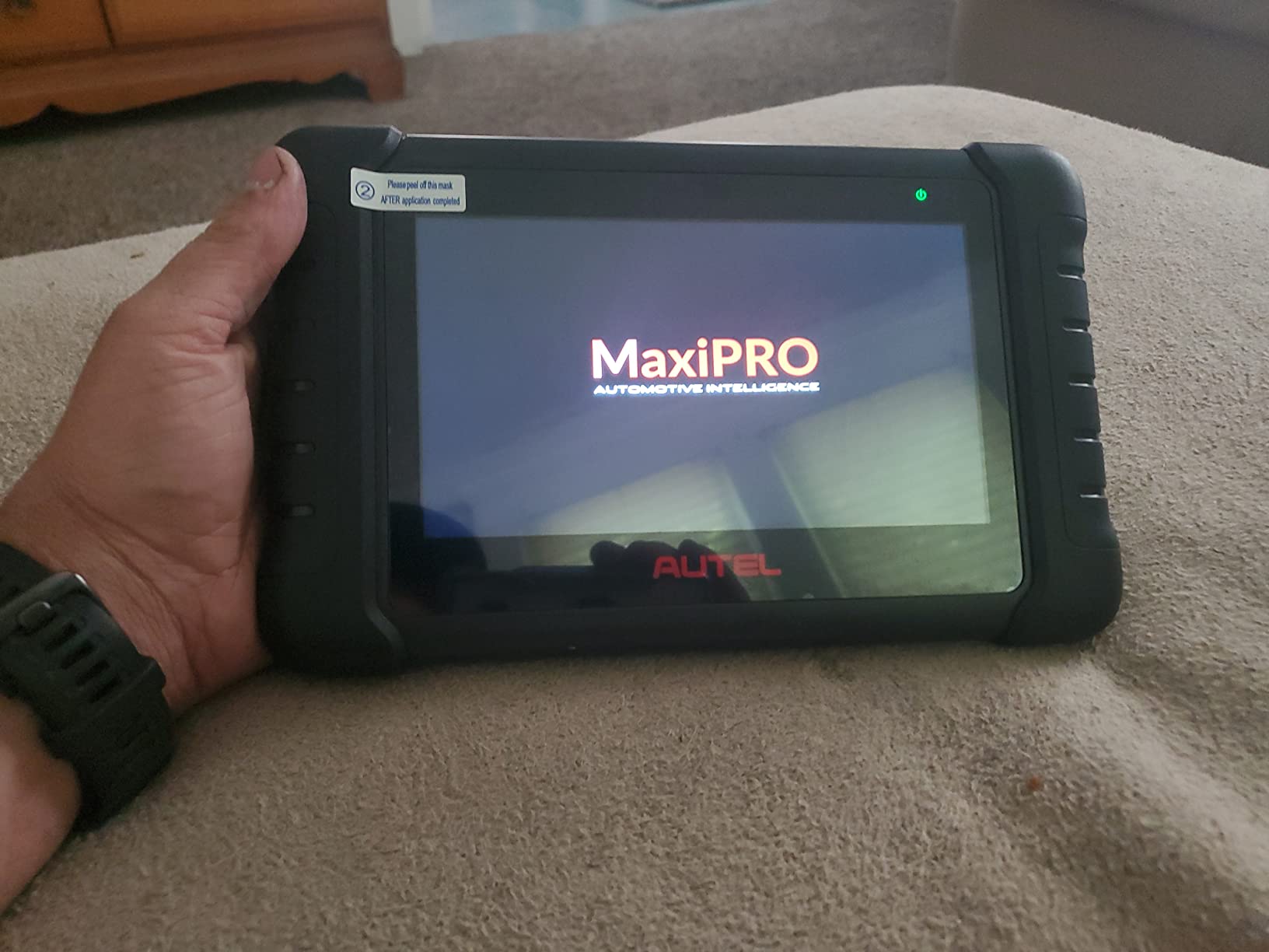 Autel Scanner MaxiCOM MK900BT Bidirectional Tool, 40+ Service, CAN-FD& DOIP customer photo 1