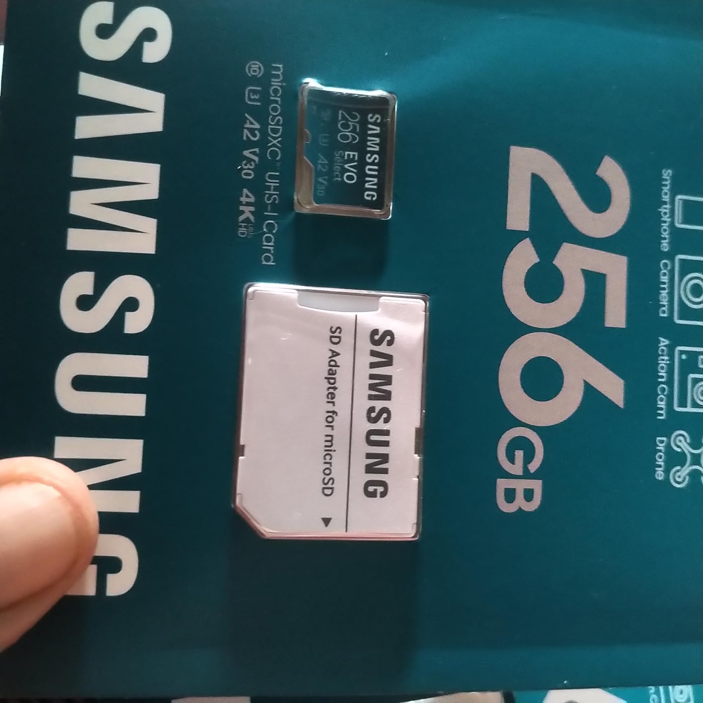 SAMSUNG EVO Select Micro SD-Memory-Card + Adapter, 512GB microSDXC 130MB/s Full HD & 4K UHD, UHS-I, U3, A2, V30, Expanded Storage for Android Smartphones, Tablets, Nintendo-Switch (MB-ME512KA/AM) customer photo 2