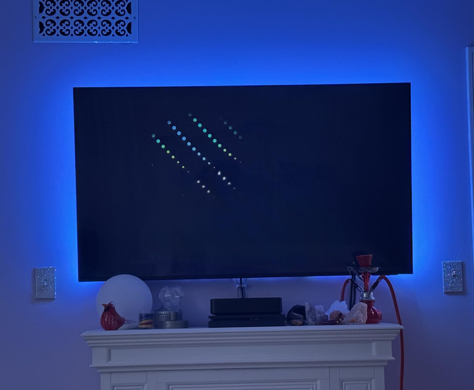 KANTUTOE LED Lights for TV, 16.4ft LED Lights for 45-75 Inch TVs, RGB TV Backlight Behind, Music Sync Bluetooth APP & Remote Control Strip Lights USB Powered for Bedroom, Gaming, Home Décor customer photo 2