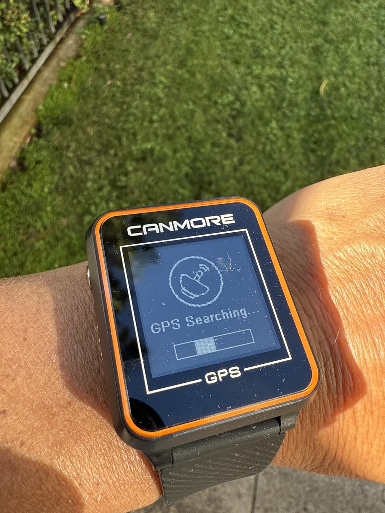 CANMORE TW353 Golf GPS Watch, Preloaded Courses, Black/Gray/Turquoise customer photo 1