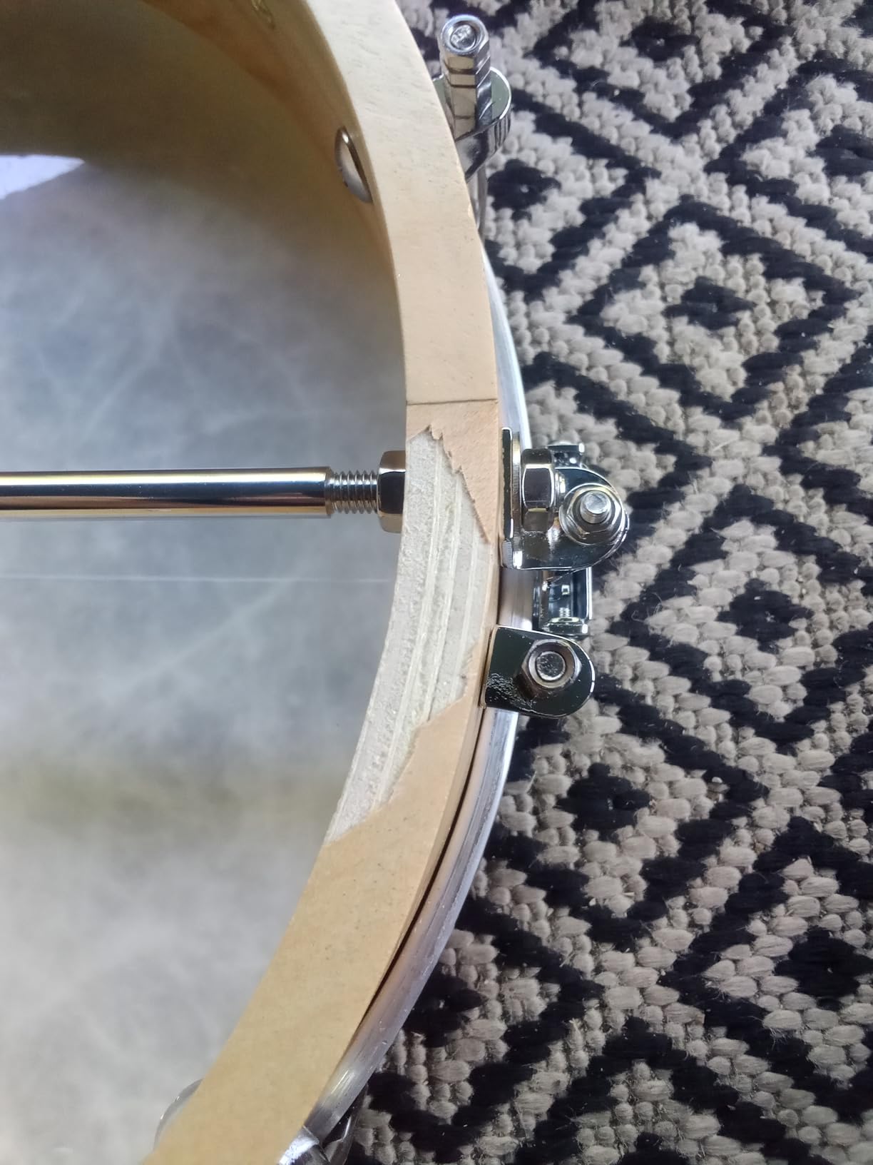 Mulucky 5 String Open Back Banjo MB1101, Maple 24 Brackets Remo Head Kit customer photo 2