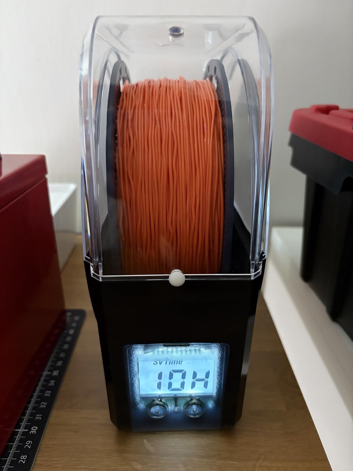 SUNLU Filament Dryer Box 2026 New Upgrade S1 Plus, Black | Fan Design, Keeps 1.75 2.85 3.00mm Filament Dry, Compatible with PLA PETG ABS customer photo 1