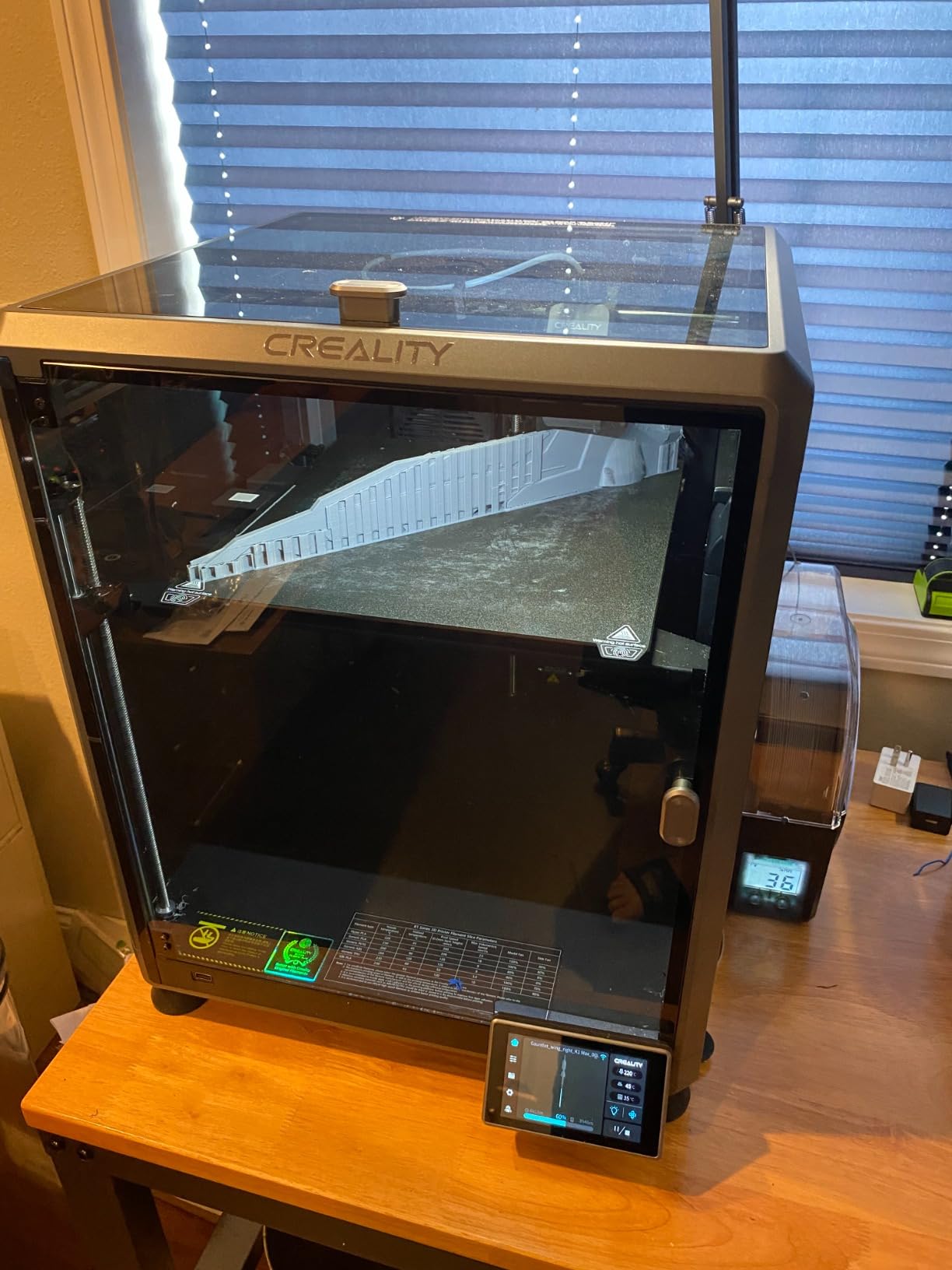 SUNLU Filament Dryer Box 2026 New Upgrade S1 Plus, Black | Fan Design, Keeps 1.75 2.85 3.00mm Filament Dry, Compatible with PLA PETG ABS customer photo 2