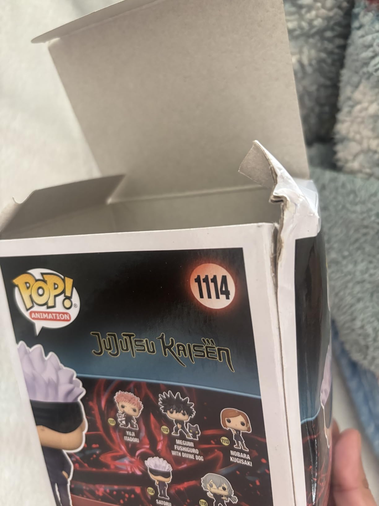 POP! Animation: Jujutsu Kaisen (JJK) - Gojo | Official Anime Merch - Collectable Vinyl Figurine for Shelf Display - Birthday Gift Idea for Fans and Collectors customer photo 1