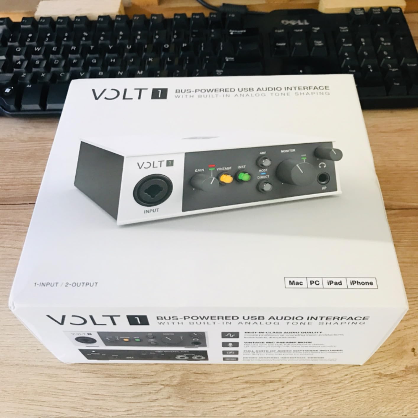 Universal Audio Volt 1 USB Audio Interface customer photo 1