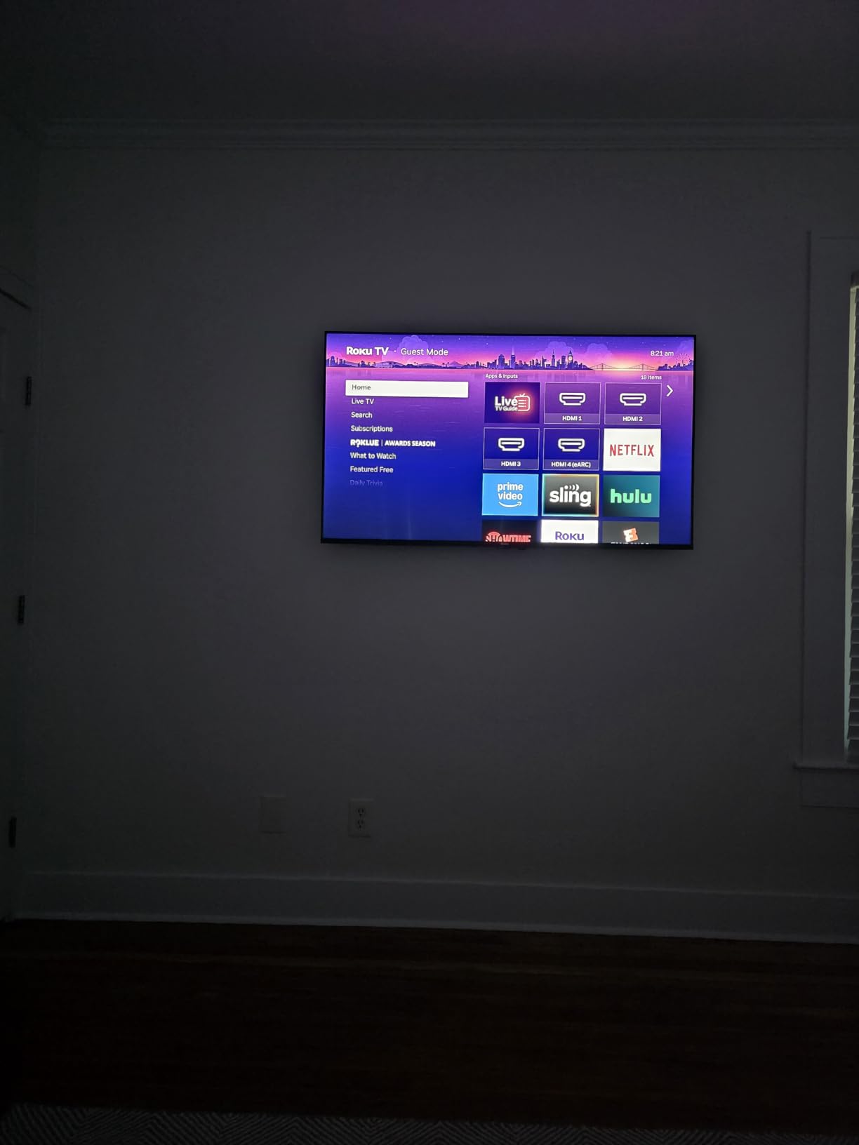 Amazon Basics Tilting TV Wall Mount with Horizontal Post Installation Leveling for 37