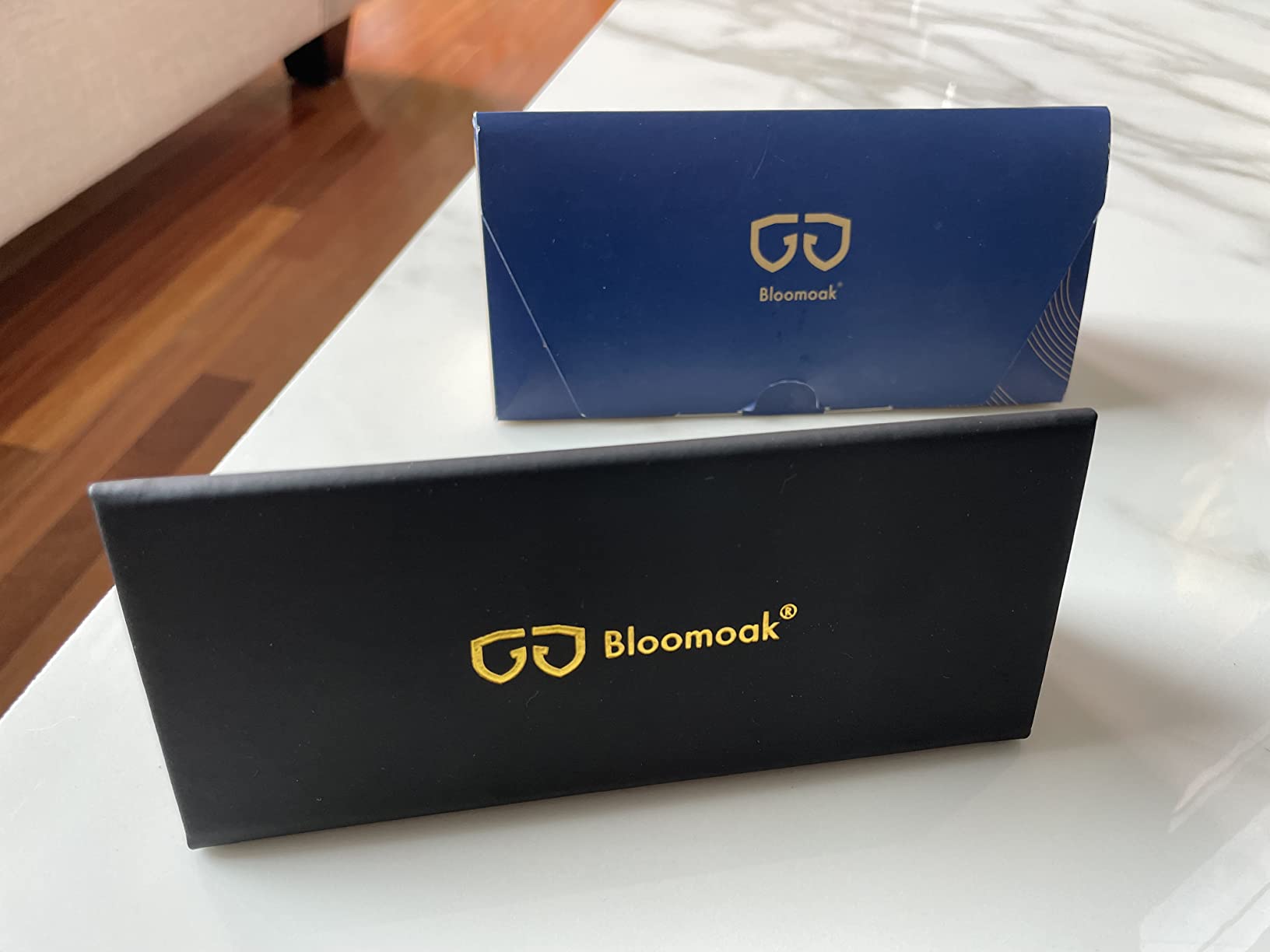Bloomoak 99% Blue Light Blocking Glasses - Gaming Glasses - Anti Glare - Anti Fatigue -Suitable for Screens, Games, TVs customer photo 1