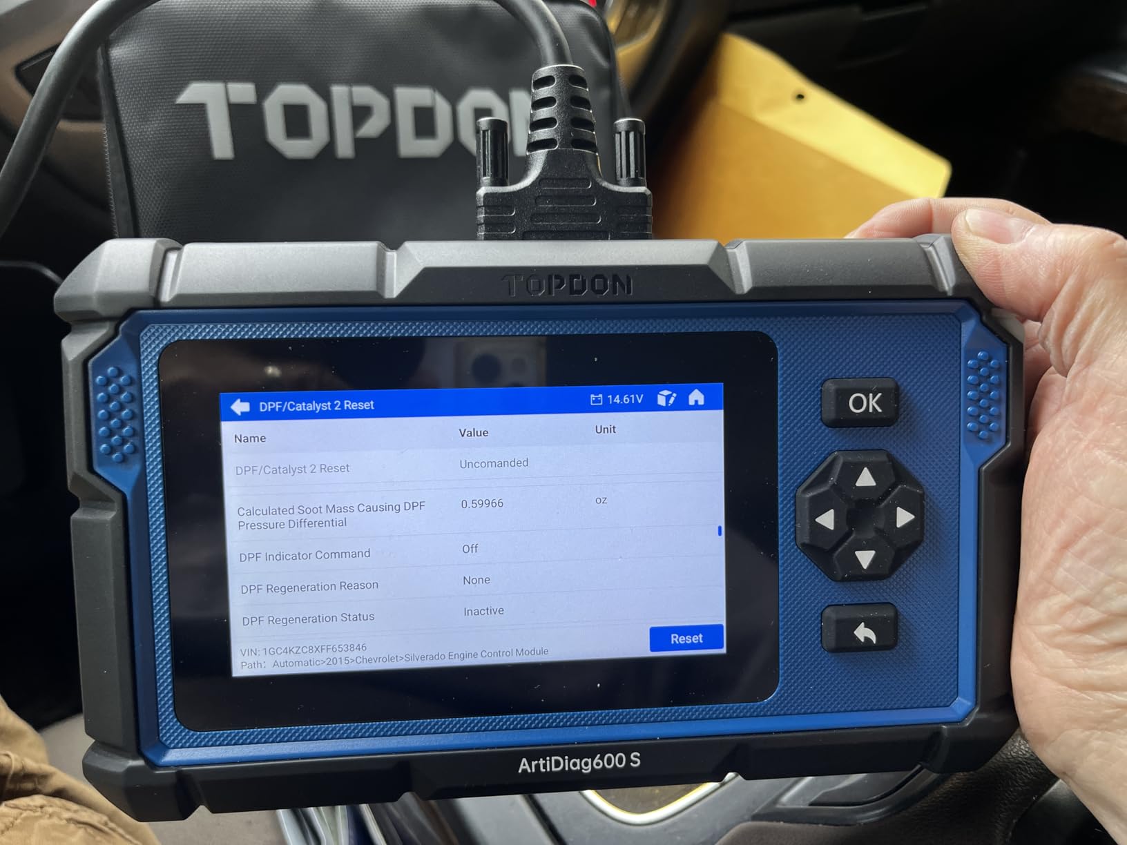 TOPDON AD600S OBD2 Scanner, Engine ABS Transmission Diagnostic Scan Tool customer photo 2