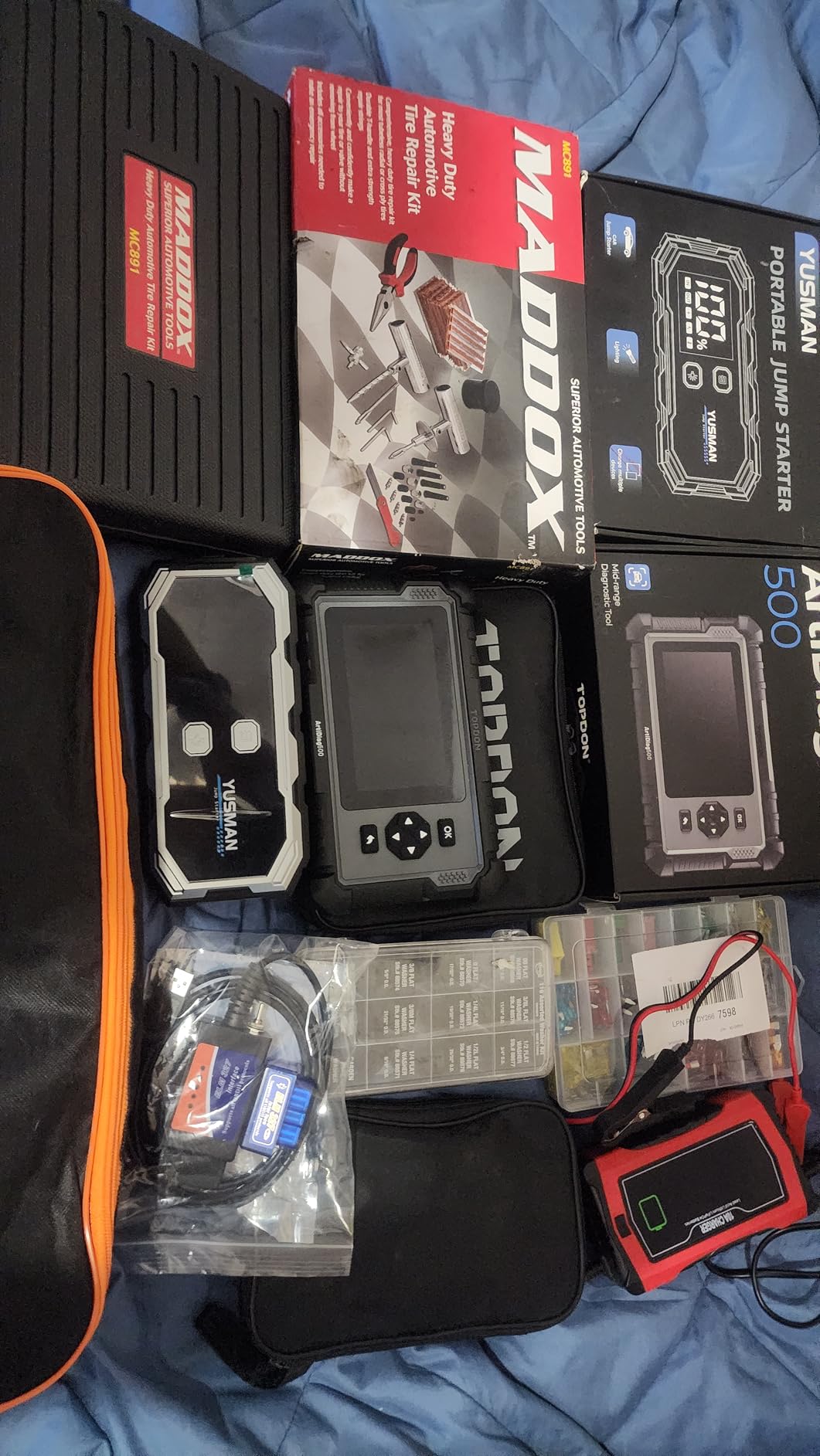 TOPDON AD500 Car Diagnostic Scanner, Engine ABS SRS Transmission Scan Tool customer photo 1