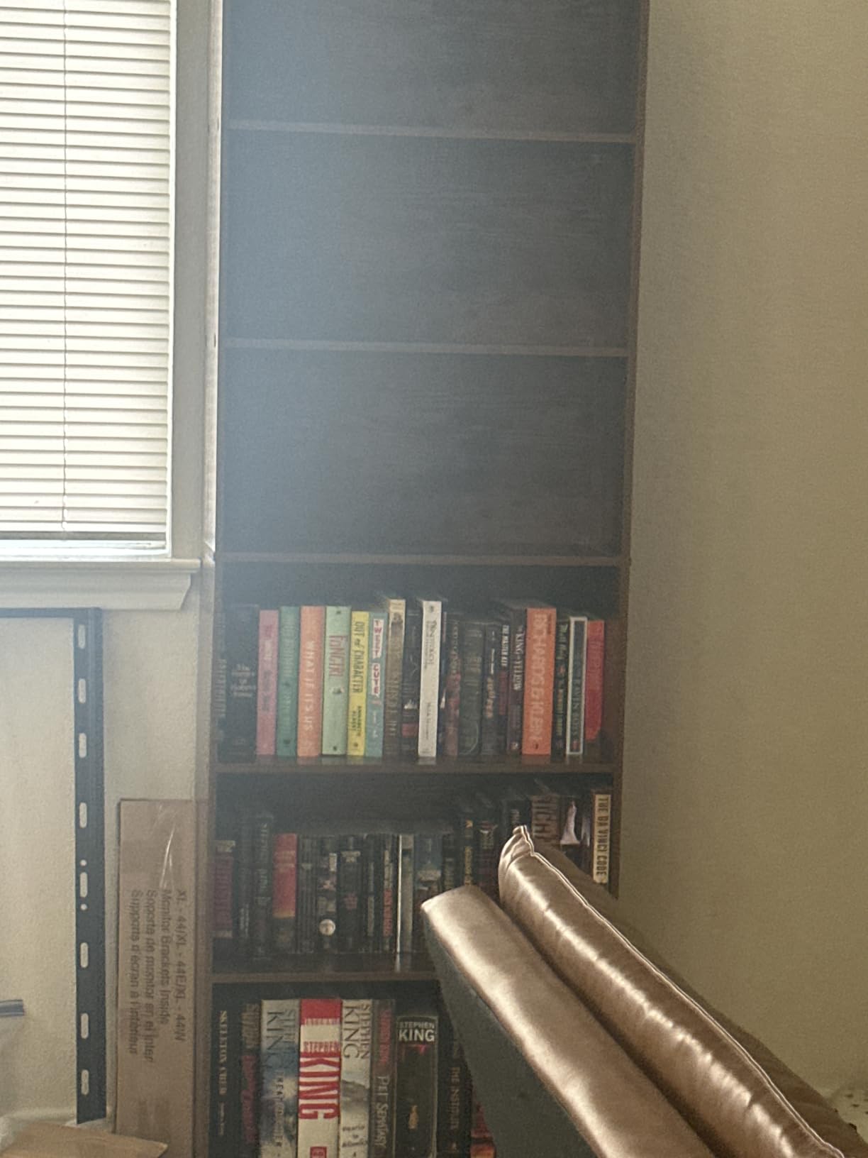 IRONCK Bookshelves and Bookcases Floor Standing 6 Tiers Display Storage Shelves 70 in Tall Bookcase Home Decor Furniture for Home Office, Living Room, Bed Room customer photo 1