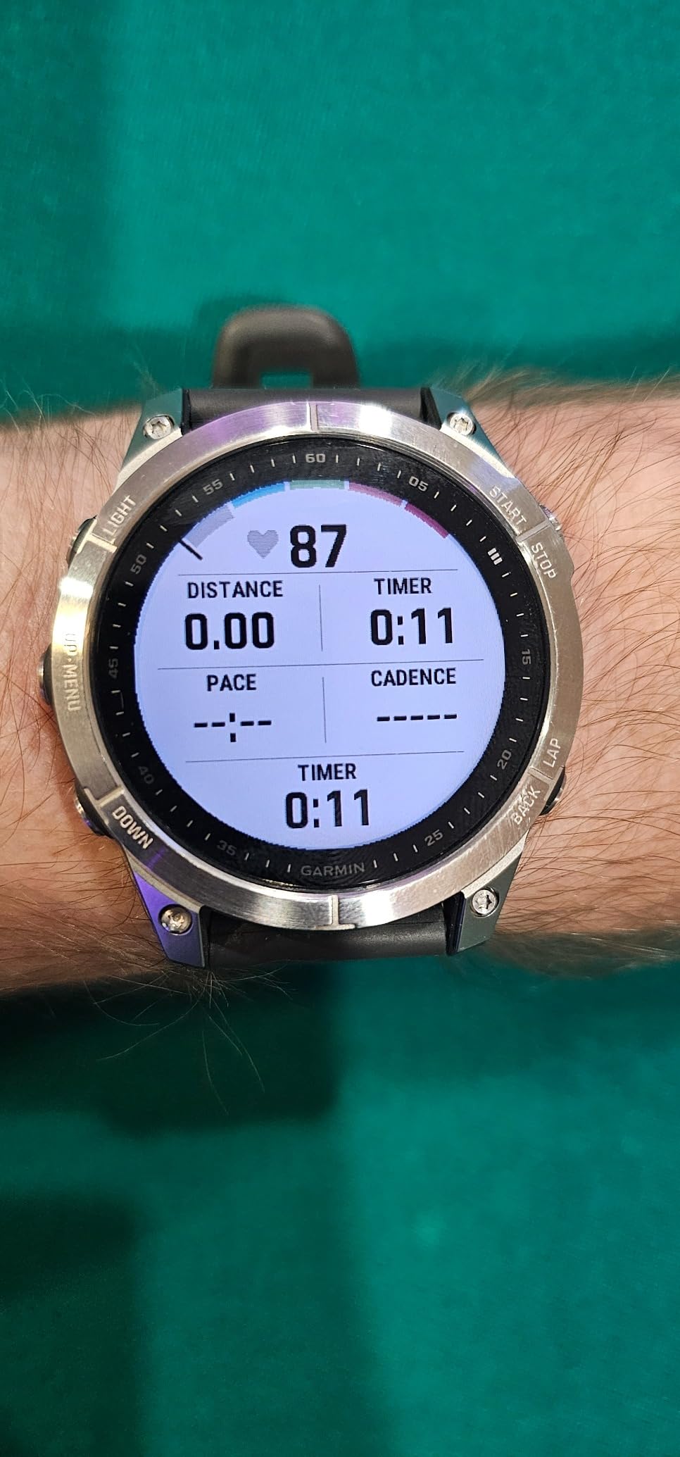 Garmin Fenix 7, Adventure Smartwatch, Rugged Outdoor Watch with GPS, Touchscreen, Health and Wellness Features, Silver with Graphite Band customer photo 1