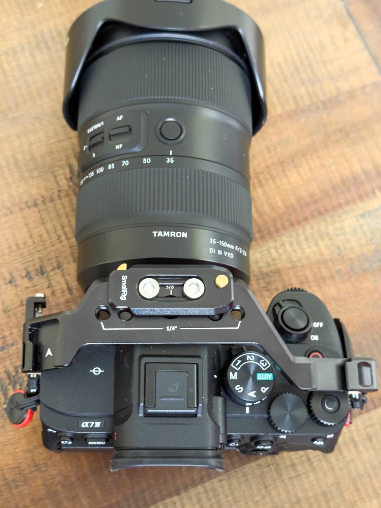 SmallRig HawkLock Quick Release Full Cage for Sony Alpha 7R V/Alpha 7 IV/Alpha 7S III/Alpha 1/Alpha 7R IV/Alpha 7 V, Built-in Quick Release Plate for Arca, Cold Shoes (Upgraded Version) customer photo 2