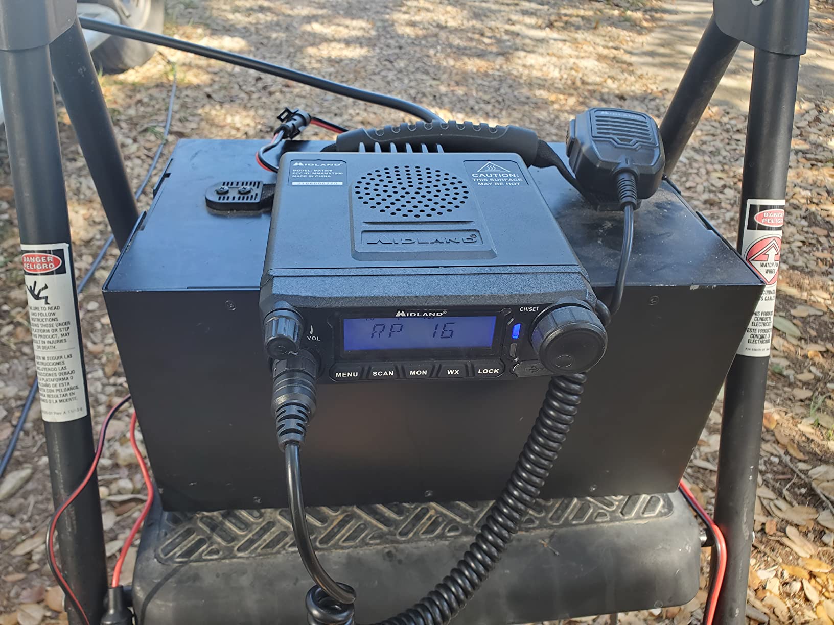 Midland MXT500 50W IP66 MicroMobile GMRS Two-Way Radio customer photo 1