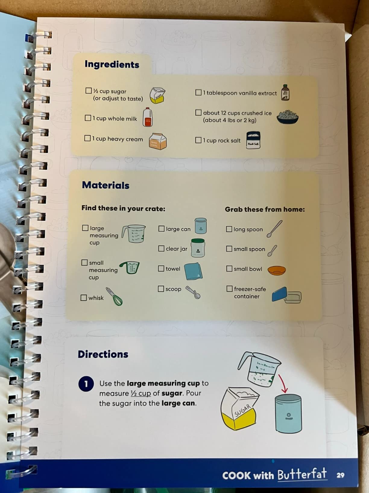 KiwiCo - Science of Cooking: Ice Cream, Learning Cooking Through Chemistry Project, STEM Kit & Science Gift for Ages 5+ customer photo 1