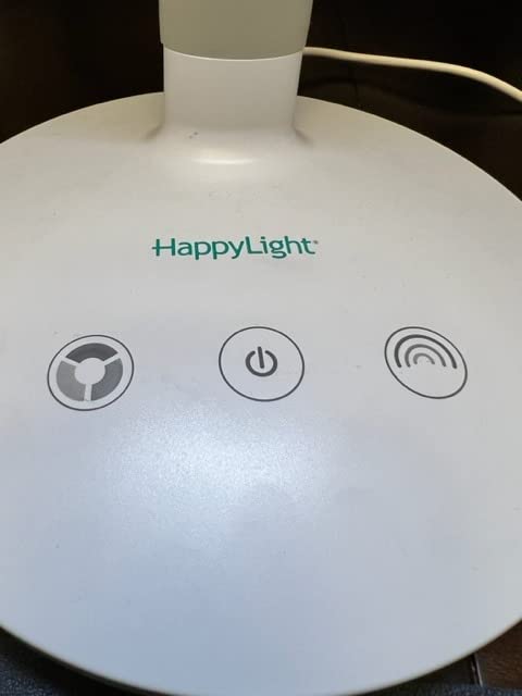 Verilux HappyLight Duo - 2-in-1 Light Therapy & Task Desk Lamp - UV-Free Full Spectrum LED, 10,000 LUX, Adjustable Brightness and Color, Flexible Gooseneck, and Integrated USB Charging Port customer photo 1