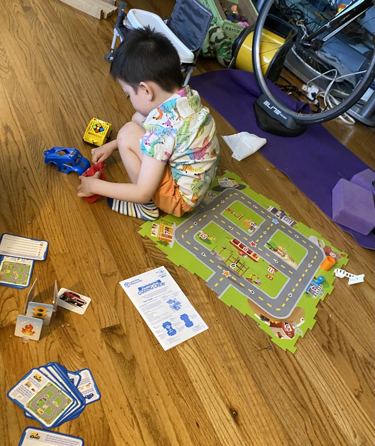 Learning Resources Switcheroo Coding Crew | Toddler Robot Toys, Coding for Kids, Kids Programmable Robot, Beginner Robotics Kit, STEM Programming, STEM Learning Toys customer photo 1