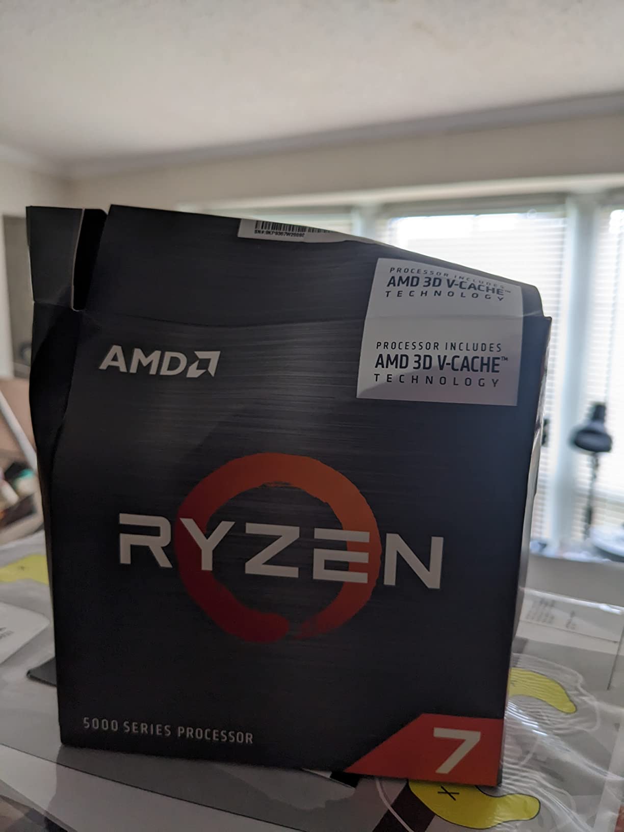AMD Ryzen 7 5800X3D 8-core, 16-Thread Desktop Processor with AMD 3D V-Cache Technology customer photo 2