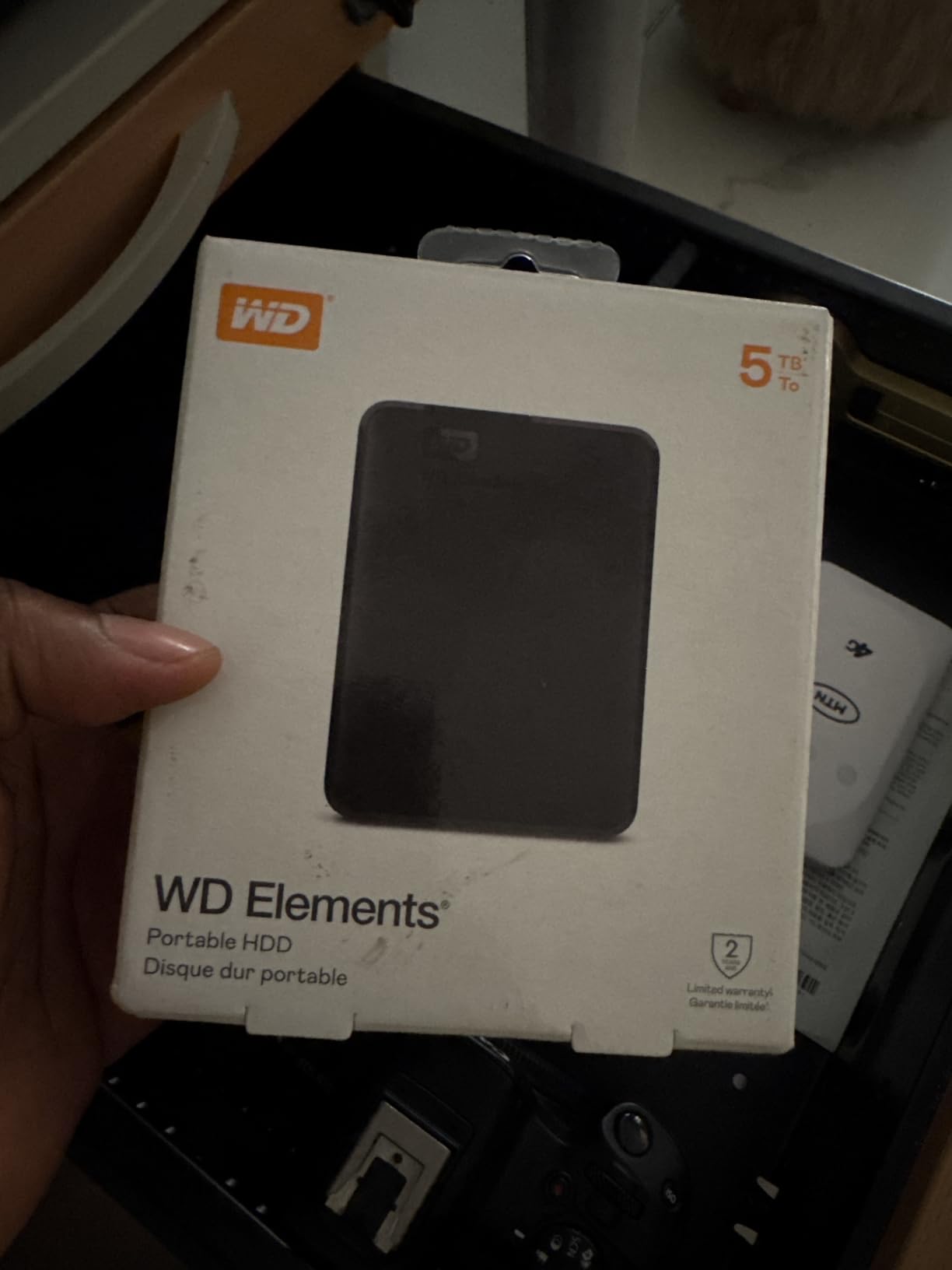 WD 20TB Elements Desktop External Hard Drive, USB 3.0 drive for plug-and-play storage - WDBWLG0200HBK-NESN customer photo 2