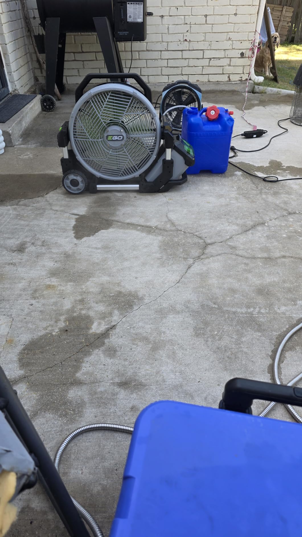 EGO POWER+ Portable Misting Fan, Outdoor Electric 18