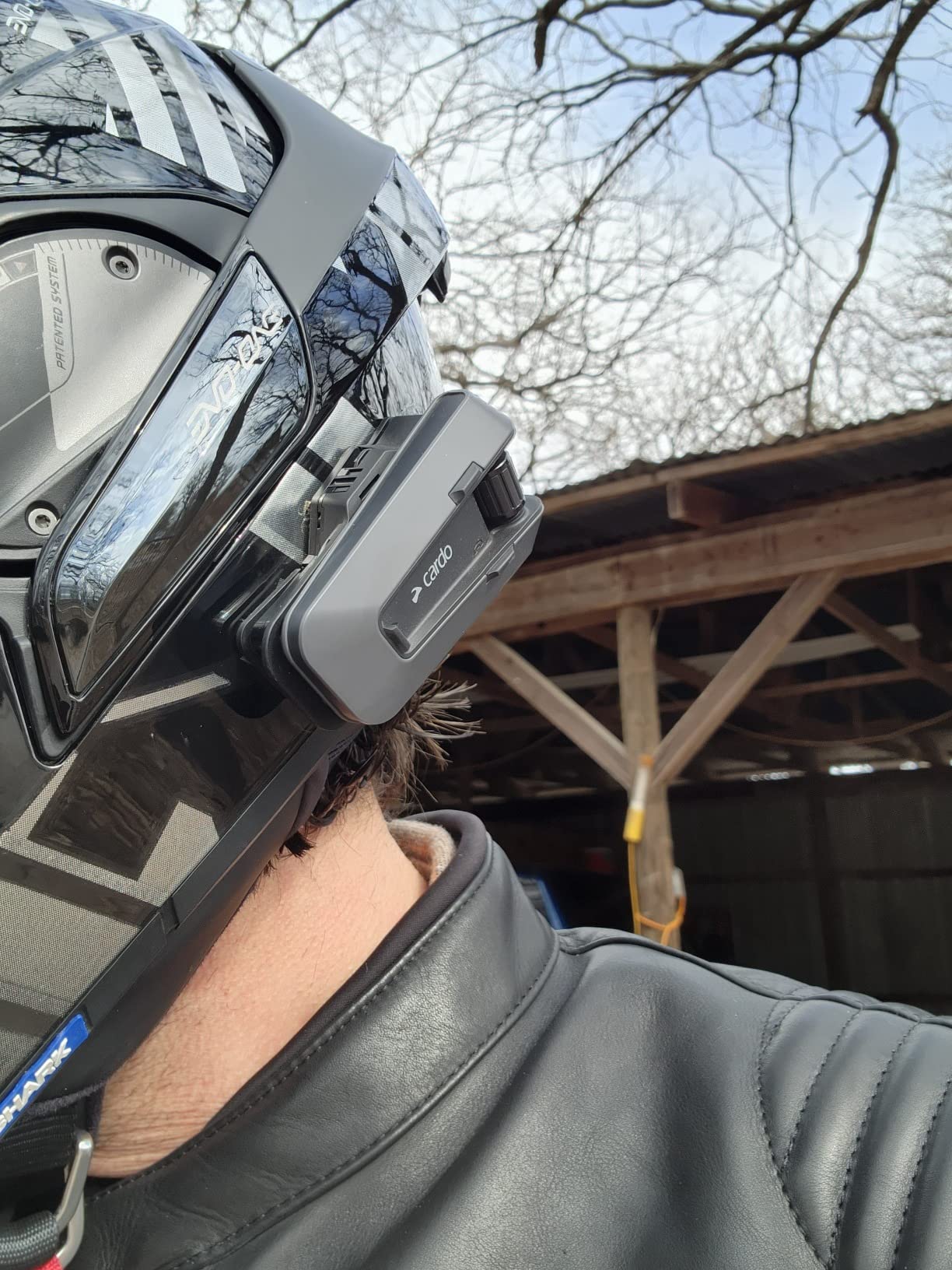 Cardo PACKTALK Edge Motorcycle Bluetooth Communication System Headset Intercom - Single Pack customer photo 2